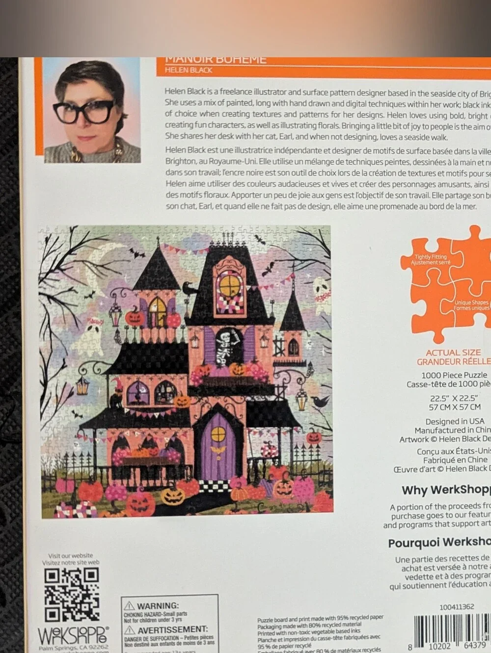 New - 1000 Piece Werkshoppe Puzzle - Bohemian Mansion